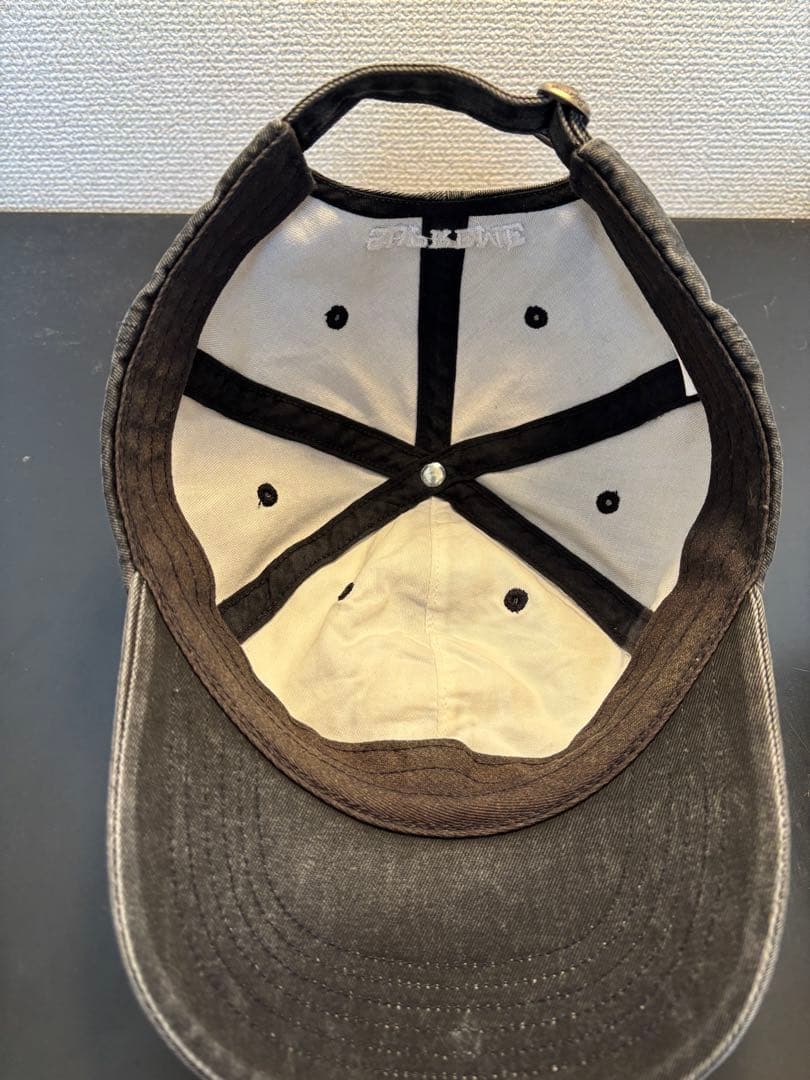 Supreme Pigment Print S Logo 6-Panel 黒