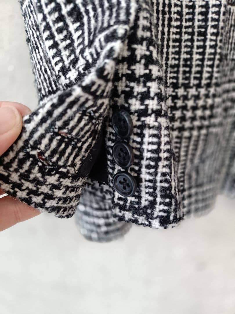 RAINMAKER KYOTO テーラードジャケット サイズ４４ チェック 美品