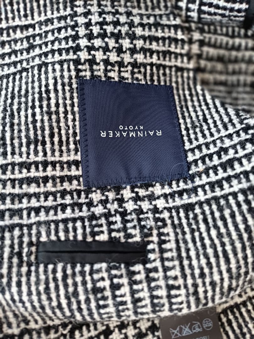 RAINMAKER KYOTO テーラードジャケット サイズ４４ チェック 美品