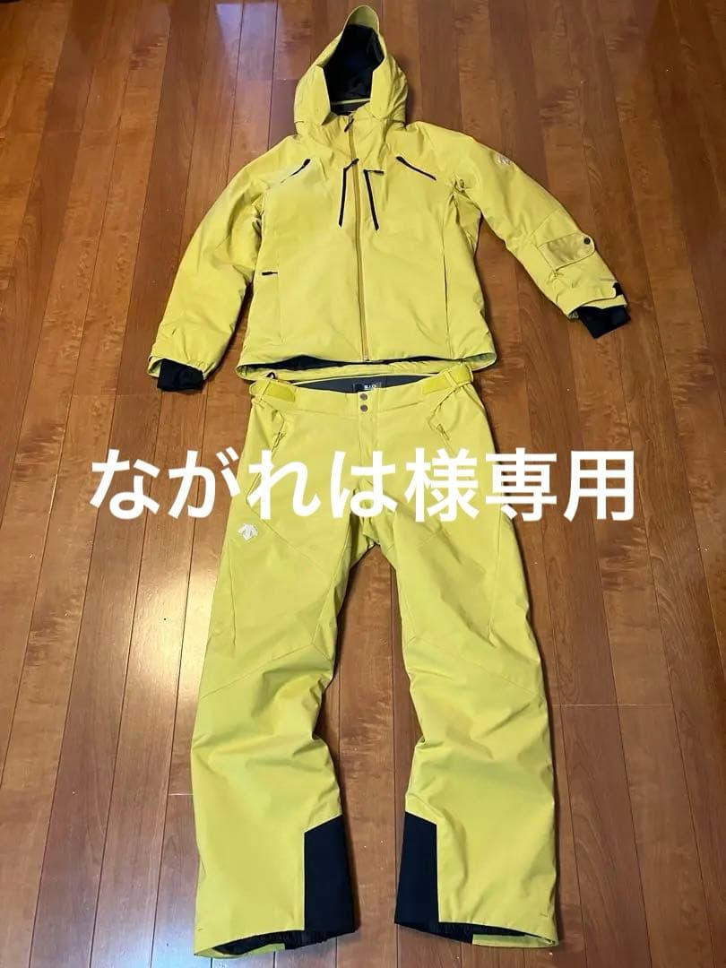 デサント　S.I.O INSULATED スキーウェア X上下セット　中古