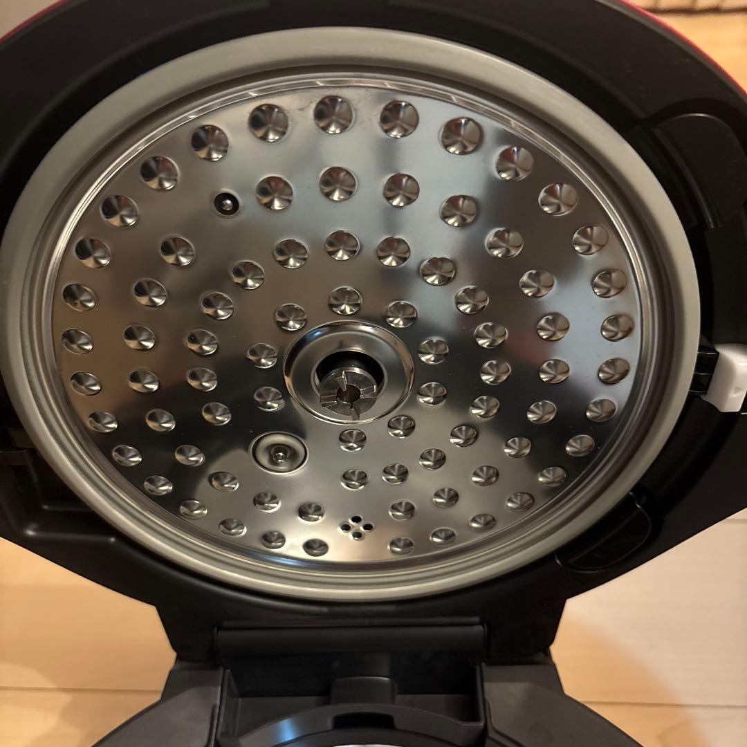 HEALSIO 電気圧力鍋 レッド