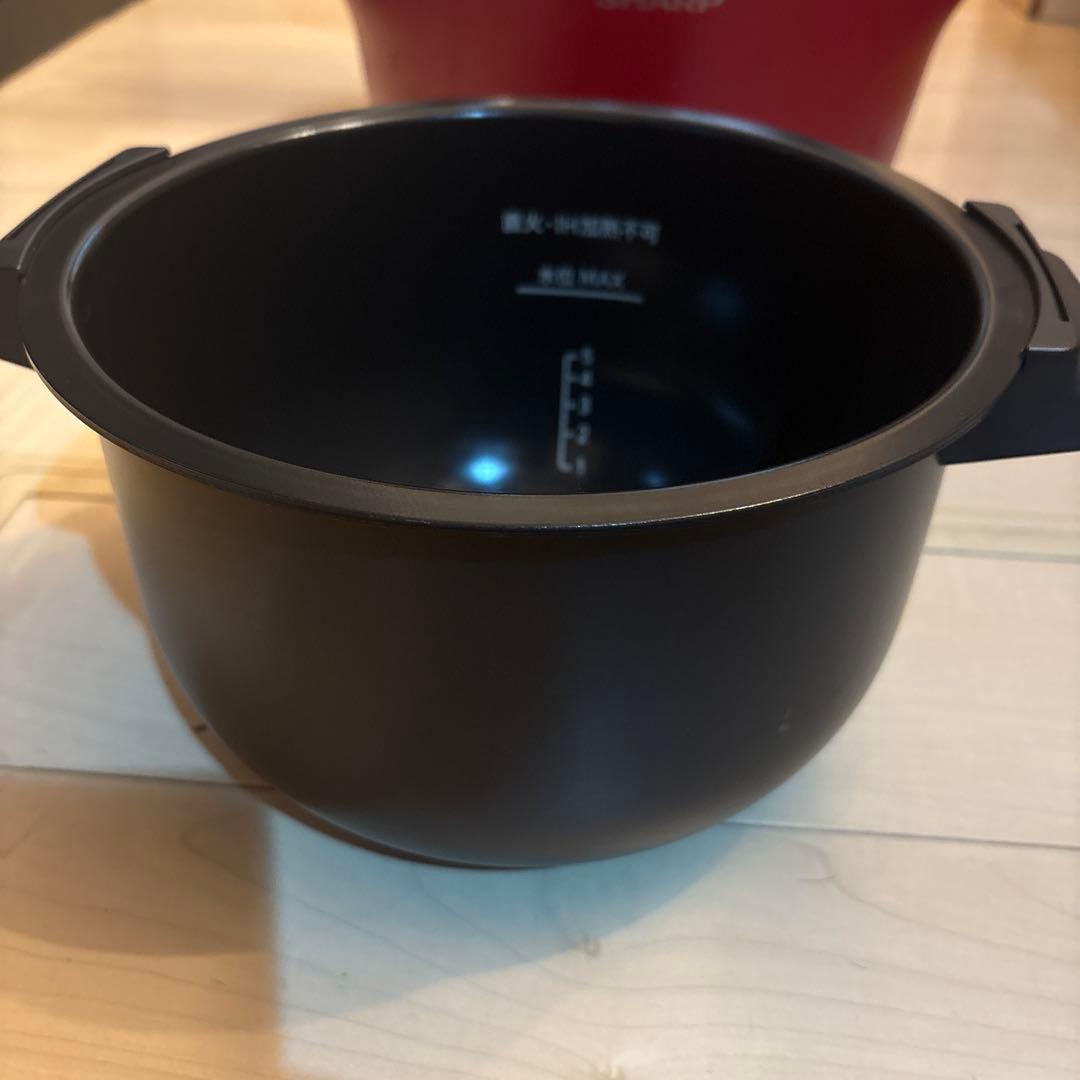 HEALSIO 電気圧力鍋 レッド