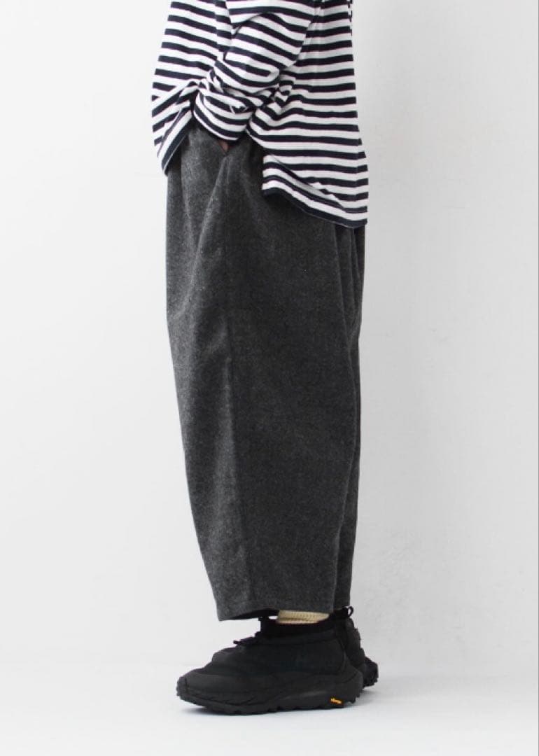 美品ordinary fits オーディナリーフィッツ＊ウールボールパンツ