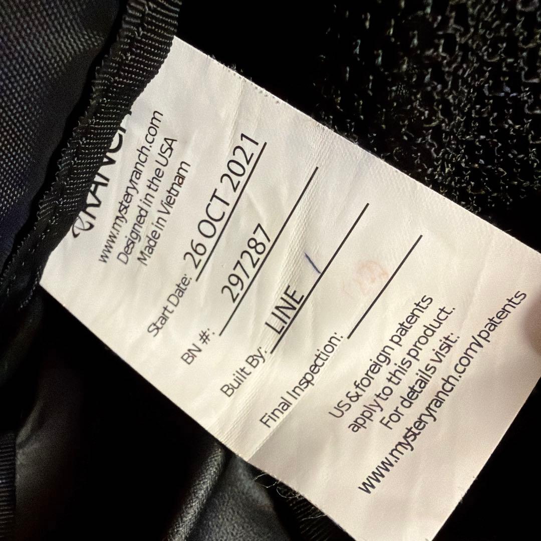 ミステリーランチ　アーバンアサルト21 クレイジーブラック　日本限定