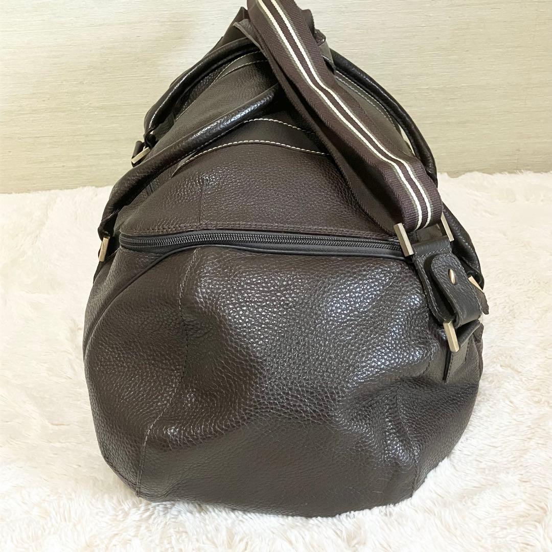 dunhill ボストンバッグ　2way エンサイン　レザー　濃茶