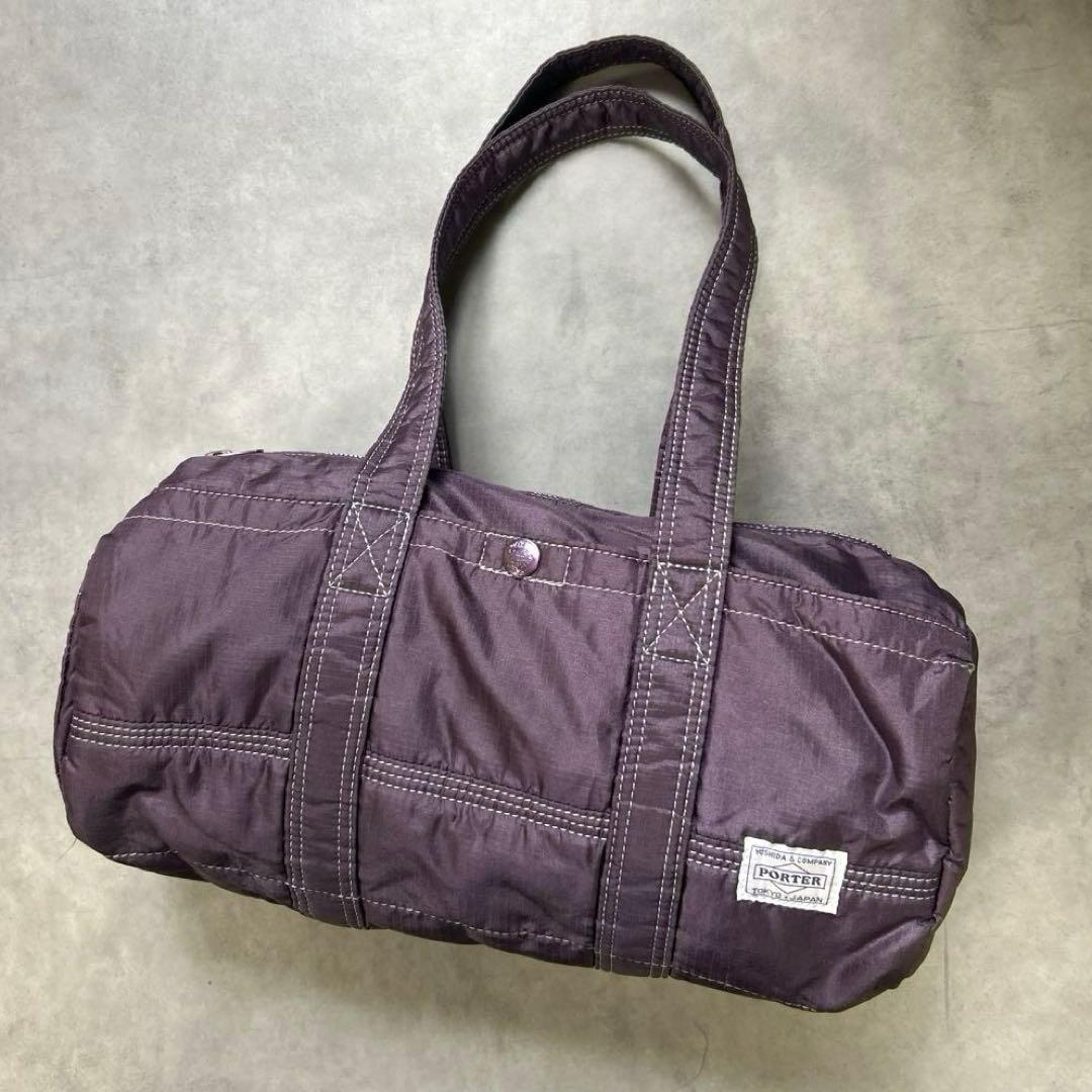 【希少 伊勢丹限定】PORTER ポーター タンカー ミニボストン パープル