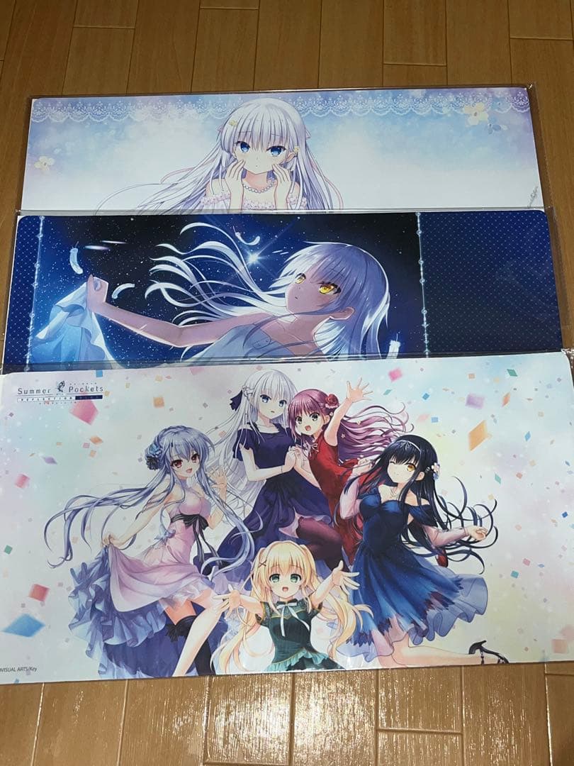 ブロッコリートレカアイテムくじ ラバーマット3点セット key