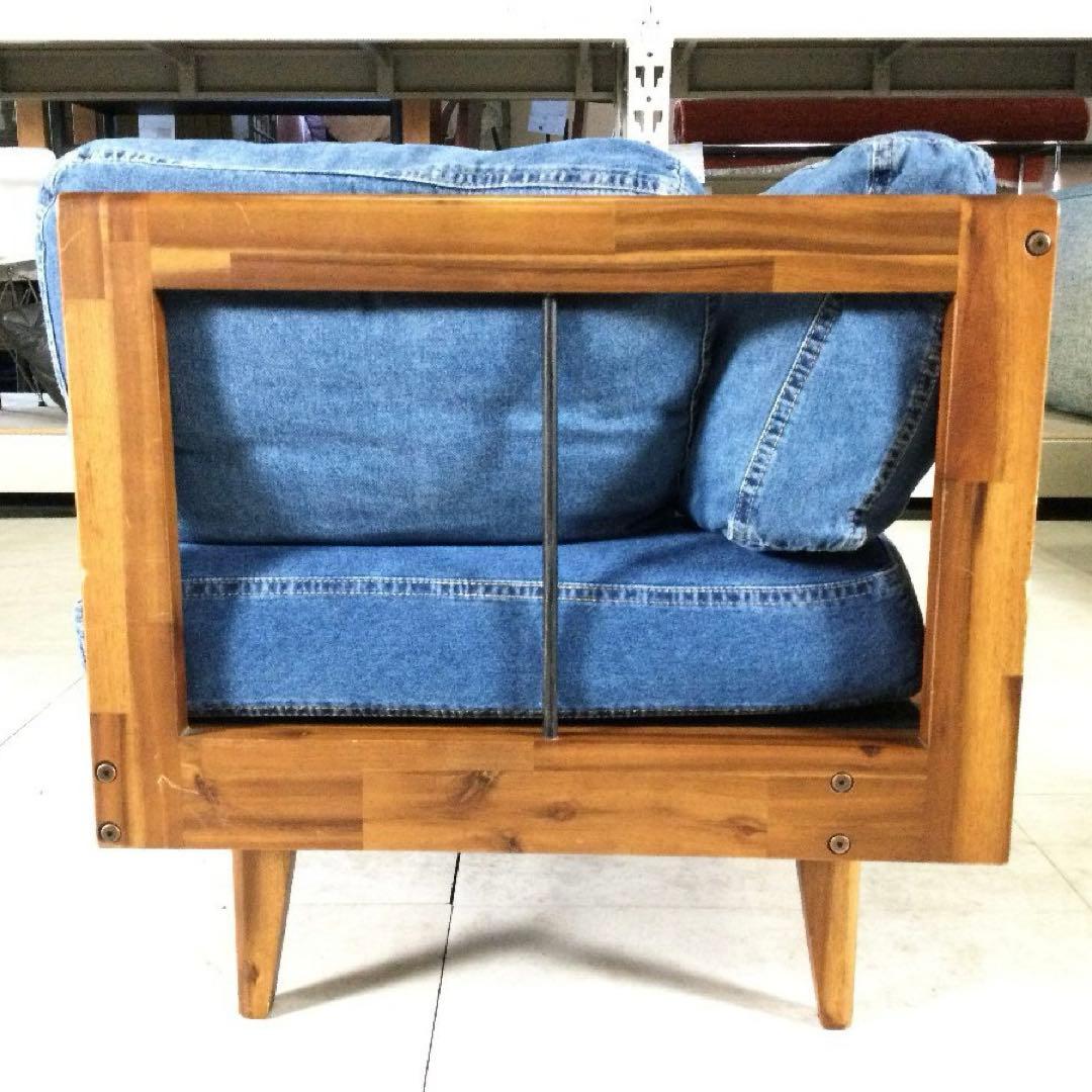 unico ウニコ SWELLA スウェラ ベンチアームソファ　デニム