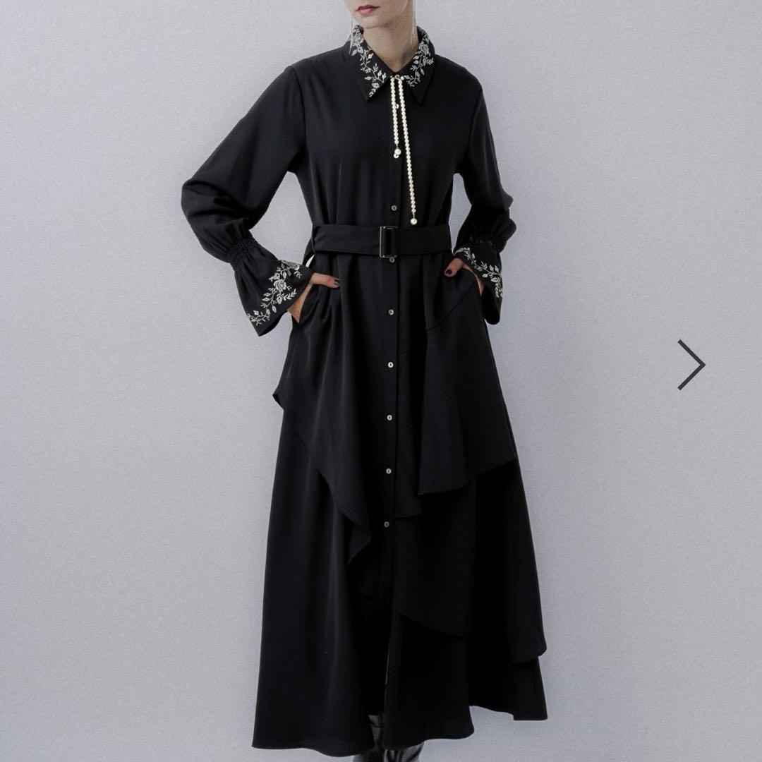 HARE アシメフリルシシュウワンピース