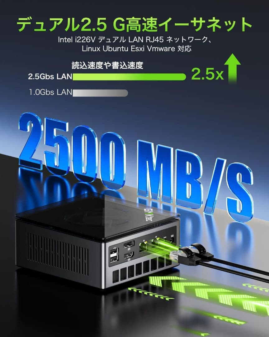 GMKtec ミニpc AMD Ryzen 7 PRO 6850H