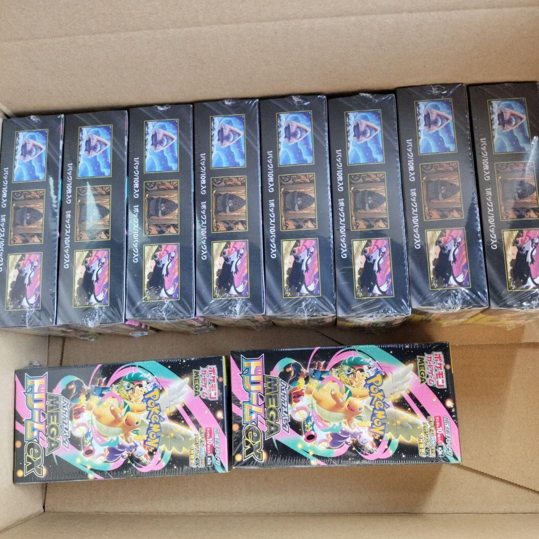 ポケモンカードゲーム MEGAドリームex　シュリンク付10BOX