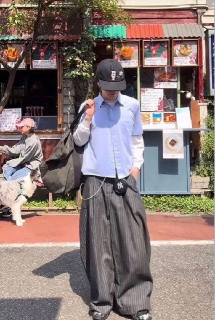 ふ*る様 円堂守着用pushpush ストライプパンツ