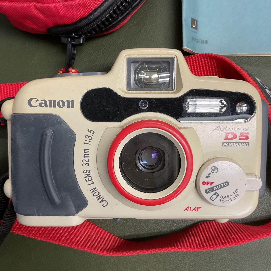 B6051 Canon Autoboy D5 コンパクトフィルムカメラ