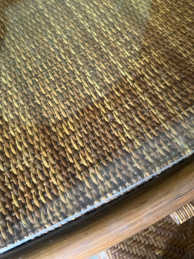 【トマトさん専用】梱包・発送たのメル便　ラタン製 ビンテージ ドレッサー