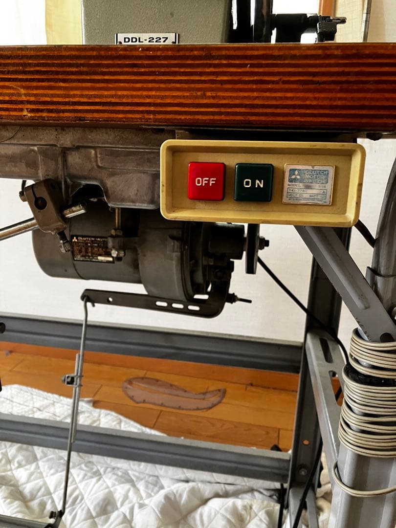 こんにゃくさま専用！！実家整理 昭和レトロ JUKI DDL-227