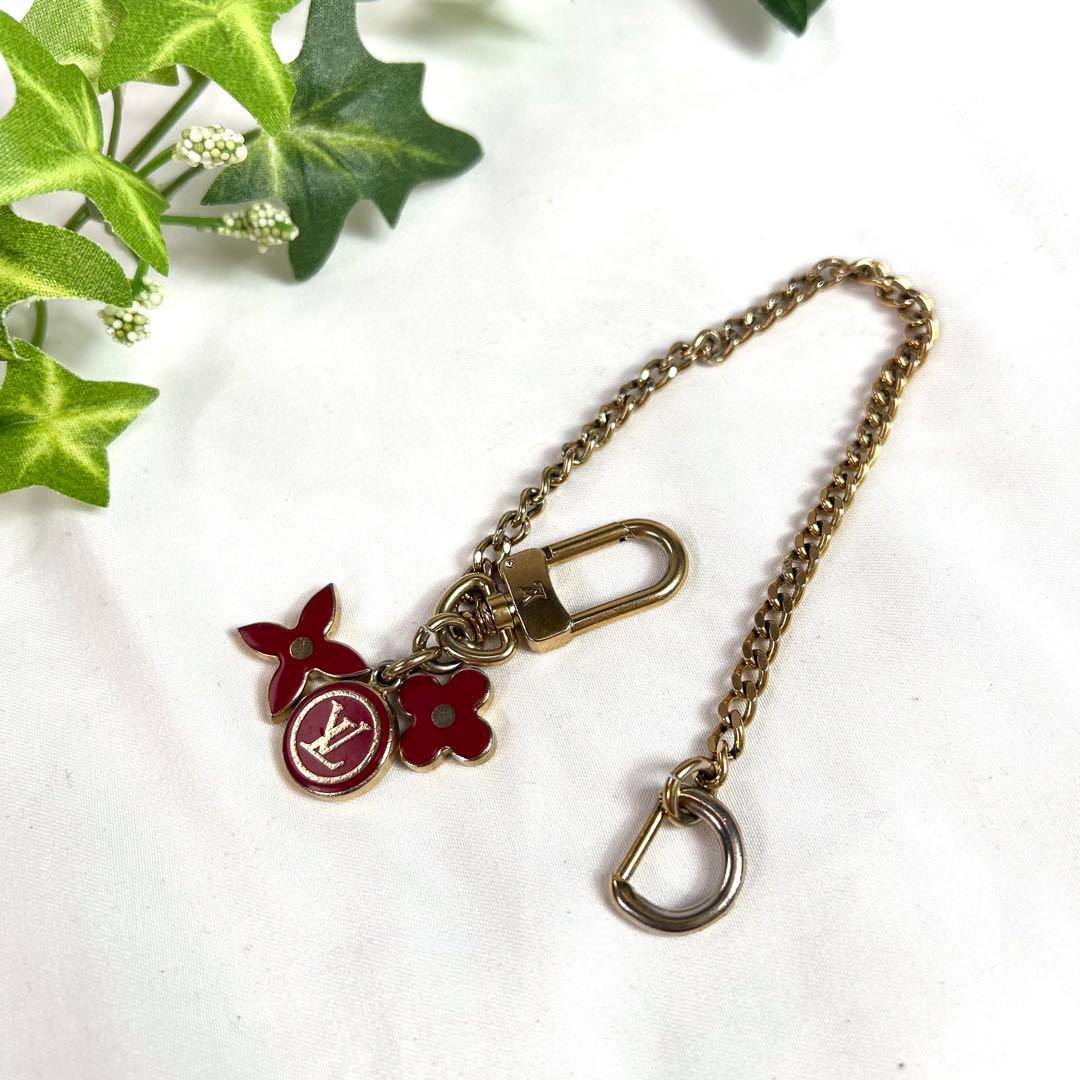【チェーンチャームのみ】　LOUIS VUITTON ルイヴィトン フラワー