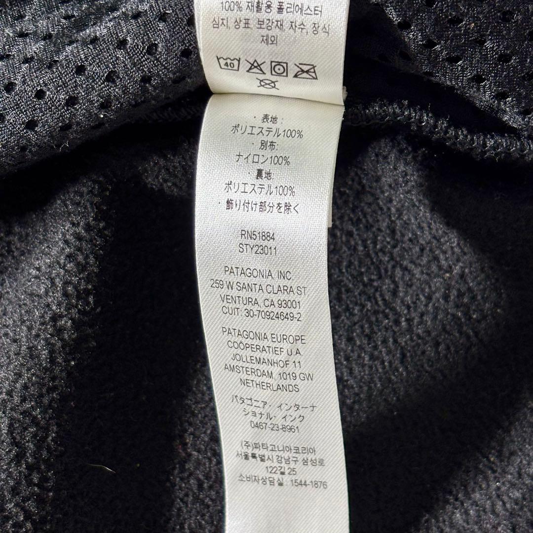 patagonia パタゴニア シンチラ フリース ベスト ブラック Lサイズ