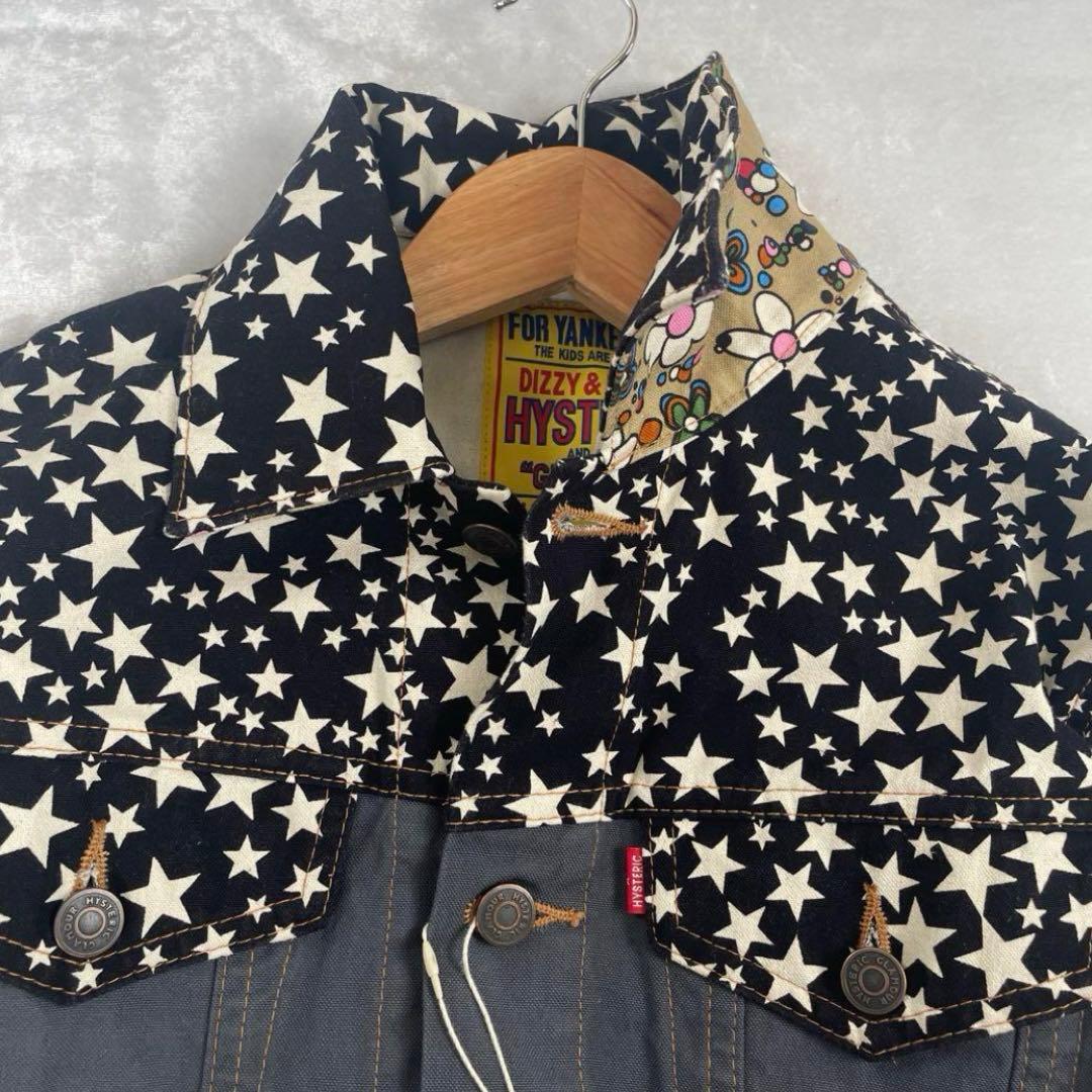 希少　新品タグ付き✨美品　ヒステリックグラマー スター　星　デニム　ジャケット