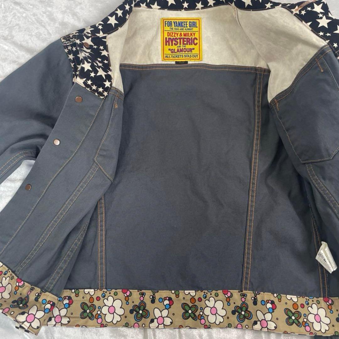 希少　新品タグ付き✨美品　ヒステリックグラマー スター　星　デニム　ジャケット