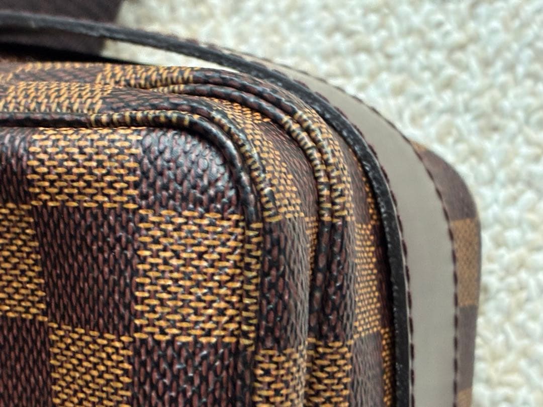 ルイヴィトン　ナヴィグリオ　N45255 ダミエパターン ショルダーバッグ