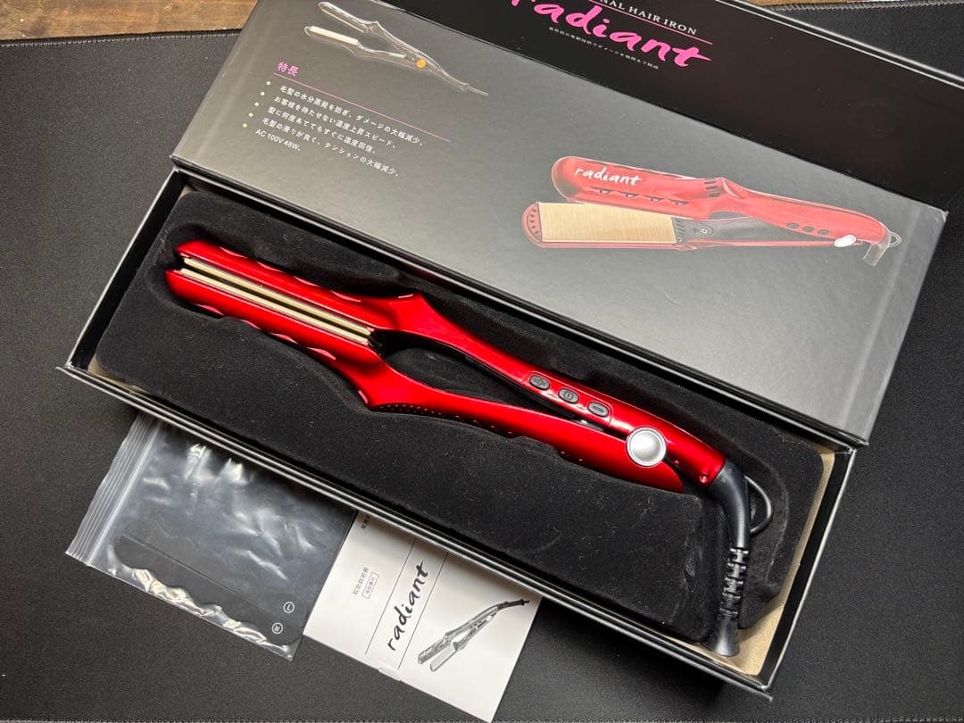 ラディアント ヘアアイロン ストレート　28mm