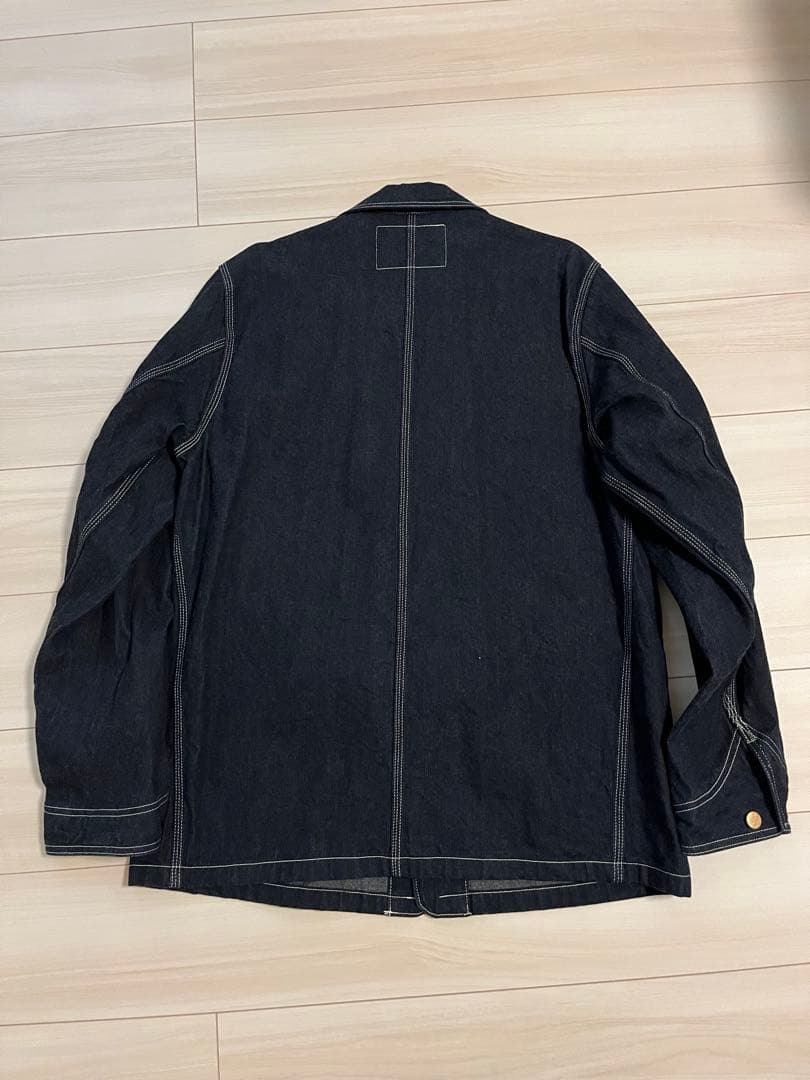 Sugar Cane ダークブルー カバーオール