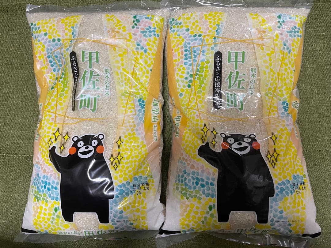 ふるさと納税返礼品　お米10キロ(5キロ×2袋)