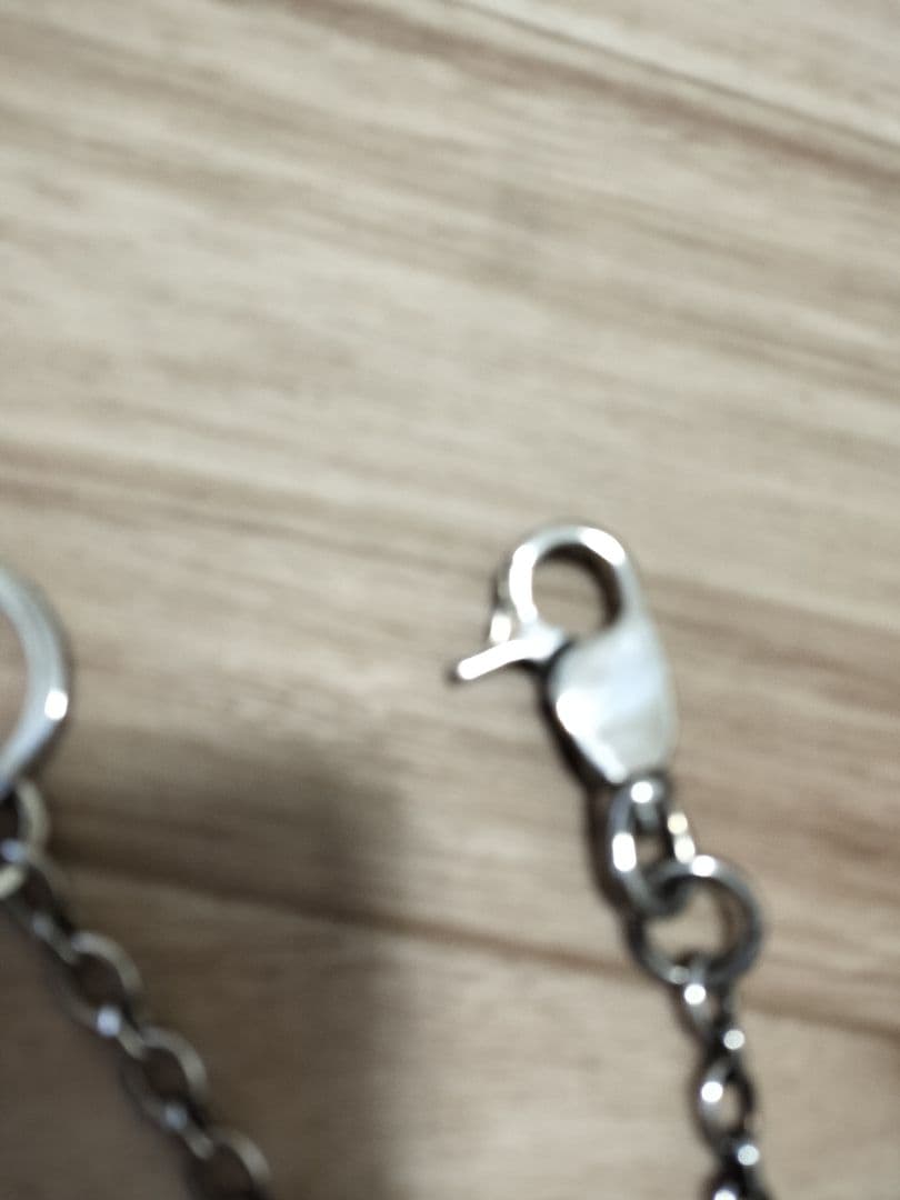 新品未使用 シルバー925 ウォレットチェーン 約56cm S-35