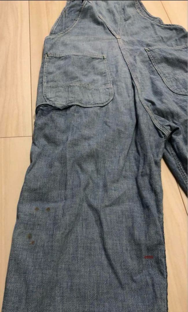 【Special】40〜50s KEYピンチェックオーバーオール ヴィンテージ