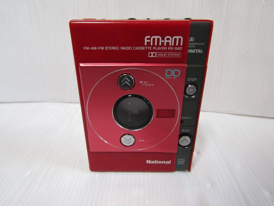 B0562 National ナショナルRX-S40ラジオカセットプレーヤー