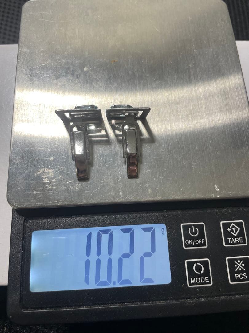 ポールスチュアート　カフス　ブルー