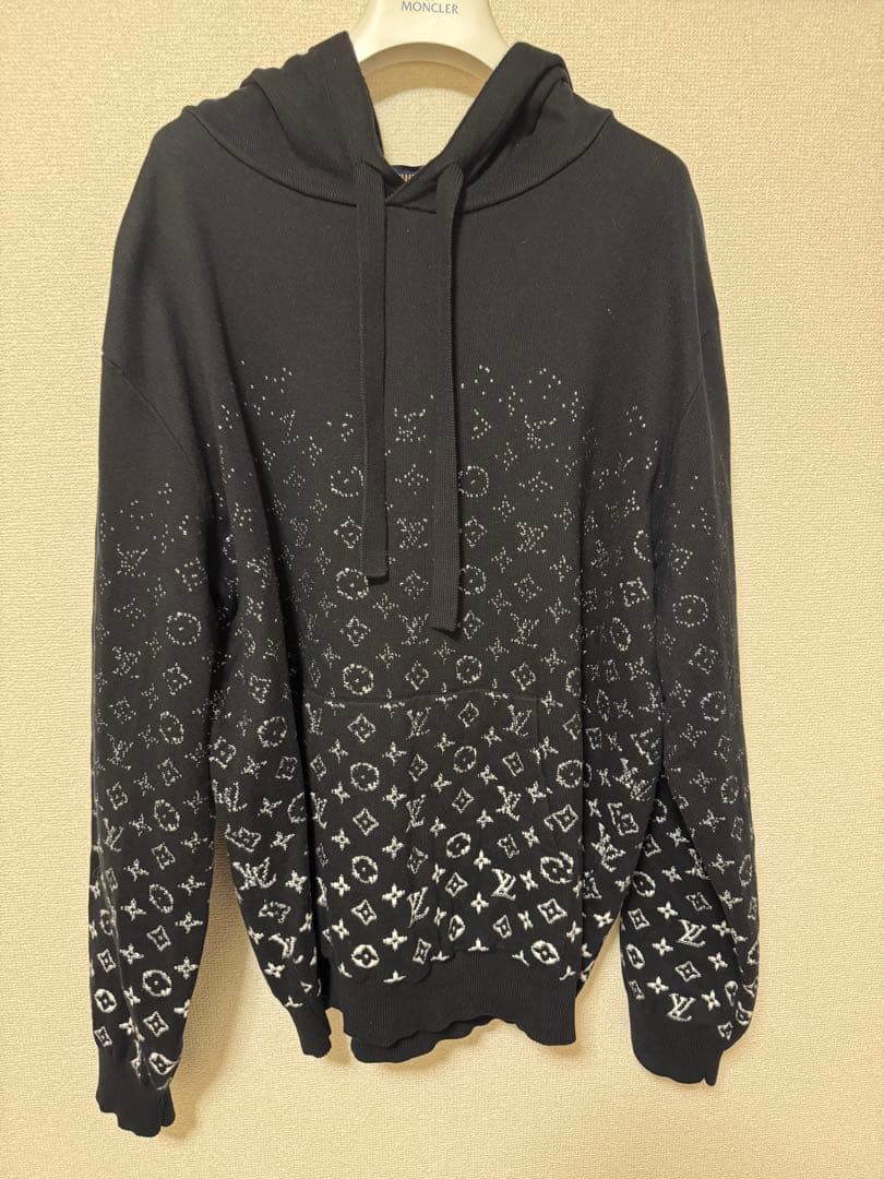 ルイヴィトン パーカー グラディエント フーディー モノグラム XL