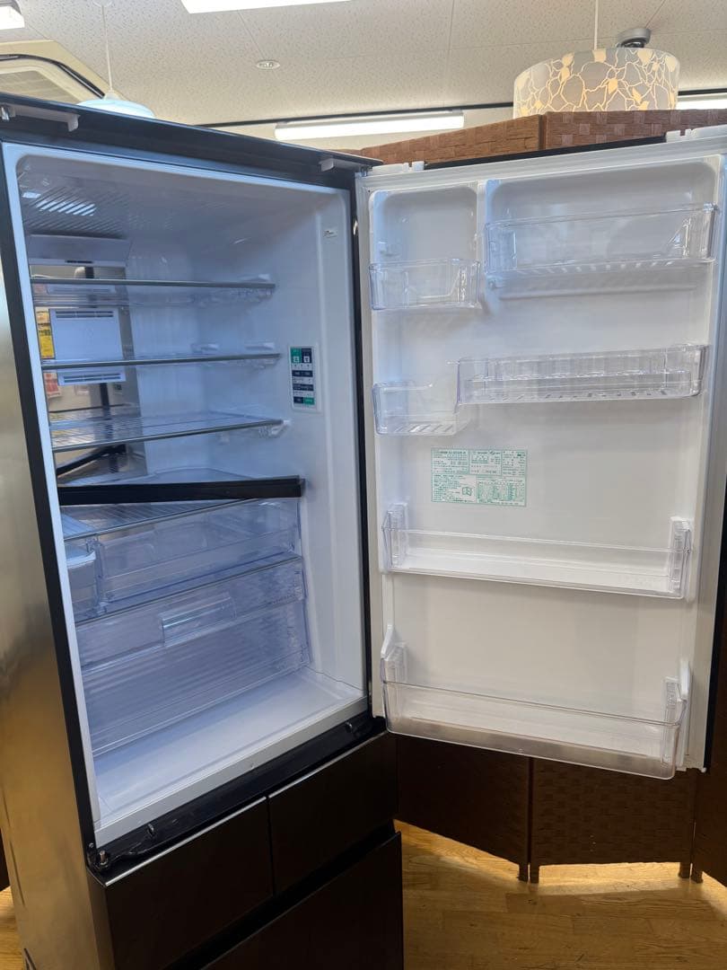 F030 SHARP 415L 冷蔵庫 両開き 2019年製 自動製氷