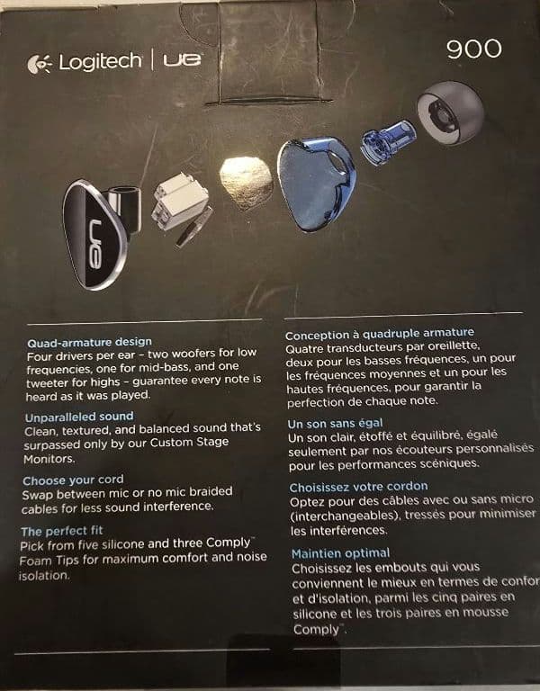 Ultimate Ears(Logitech) UE 900 美品　希少名機