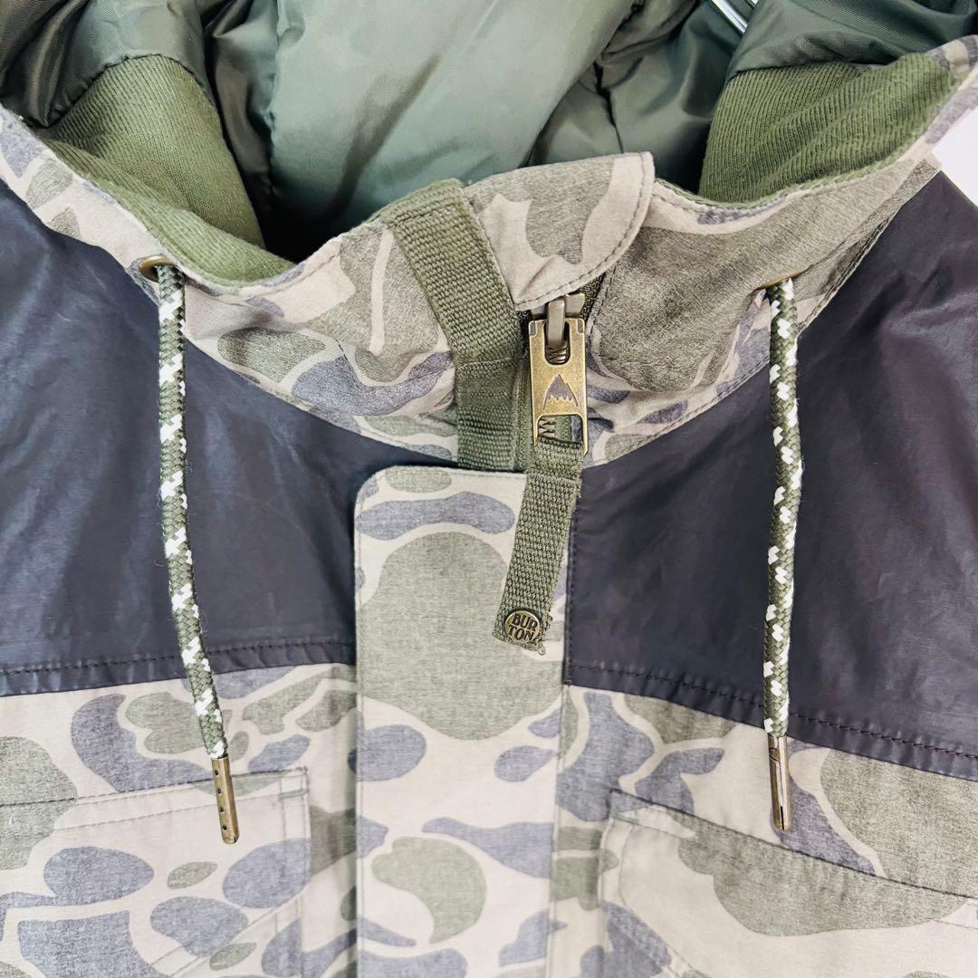 2541【美品】バートン スノボウェア ジャケット レディース 迷彩 カモフラ