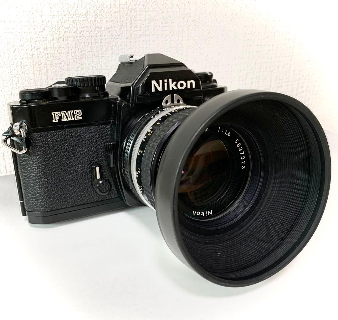 【美品！】Nikon FM2 ＋【美品！】50mm f1.4レンズ