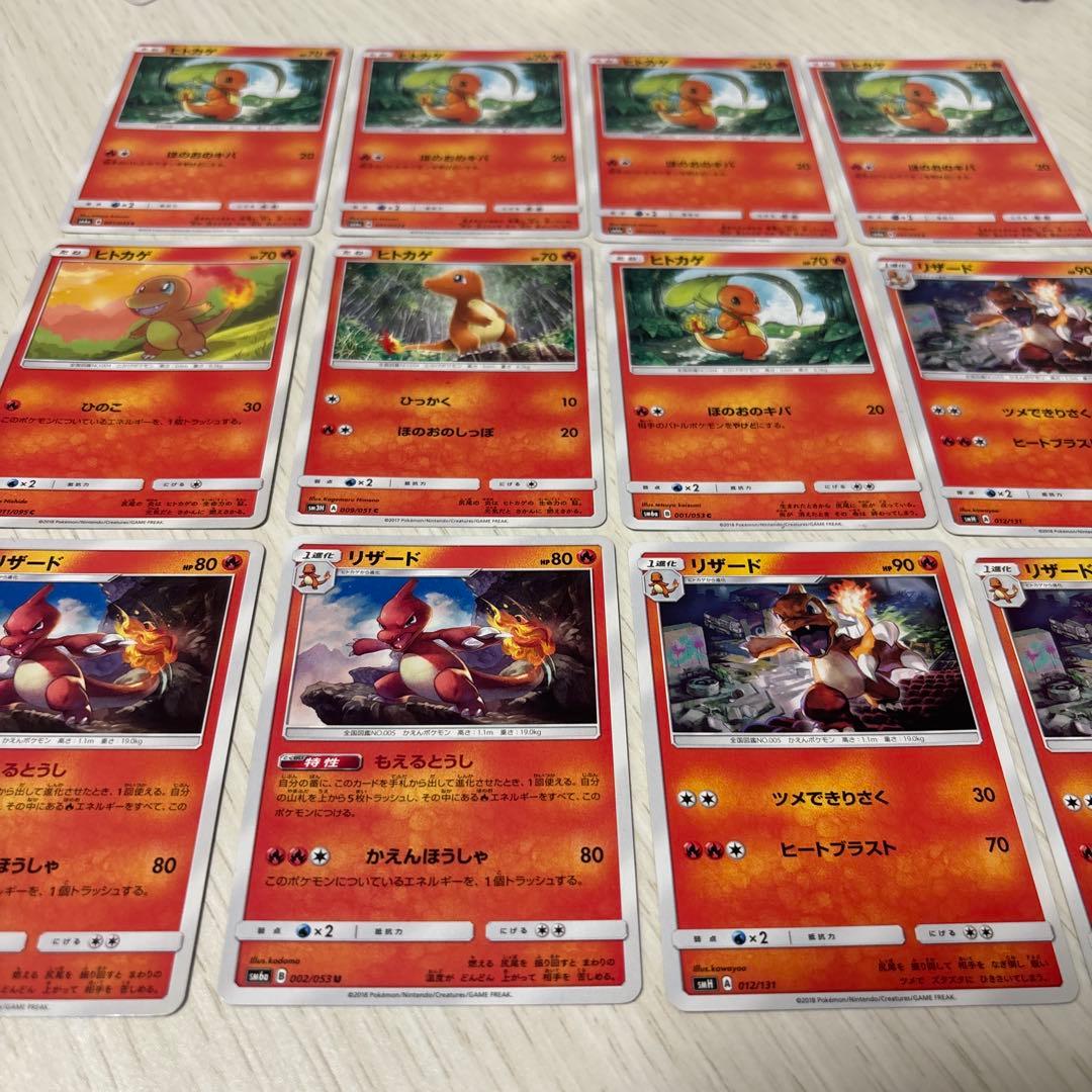 Pokemon Charmander Lizard ヒトカゲ・リザードセット