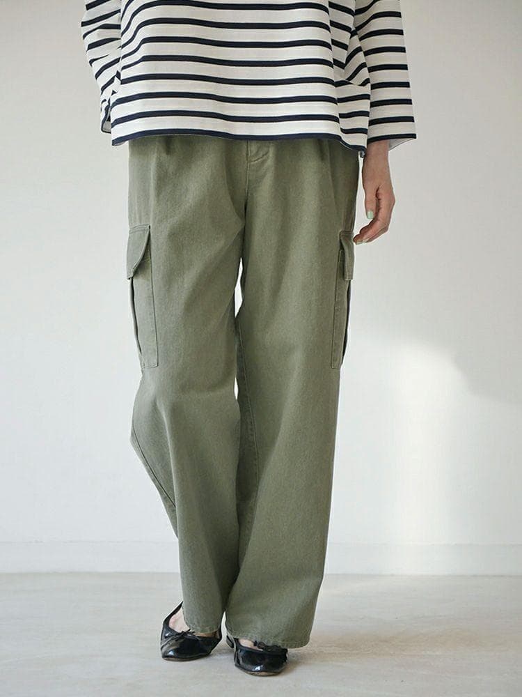 タグ付 現行品 HAG O WAR チノカーゴパンツ　カーキ　L 雅姫さん