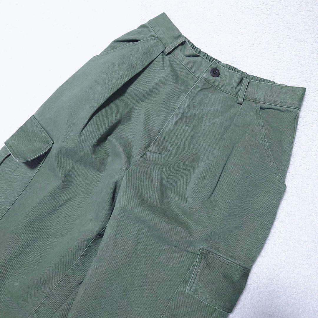 タグ付 現行品 HAG O WAR チノカーゴパンツ　カーキ　L 雅姫さん