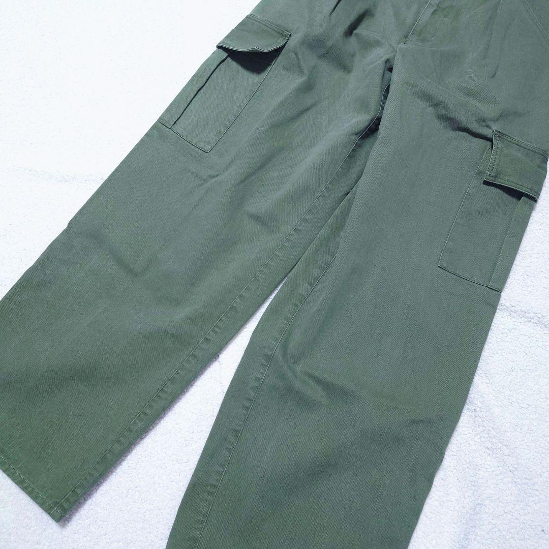 タグ付 現行品 HAG O WAR チノカーゴパンツ　カーキ　L 雅姫さん
