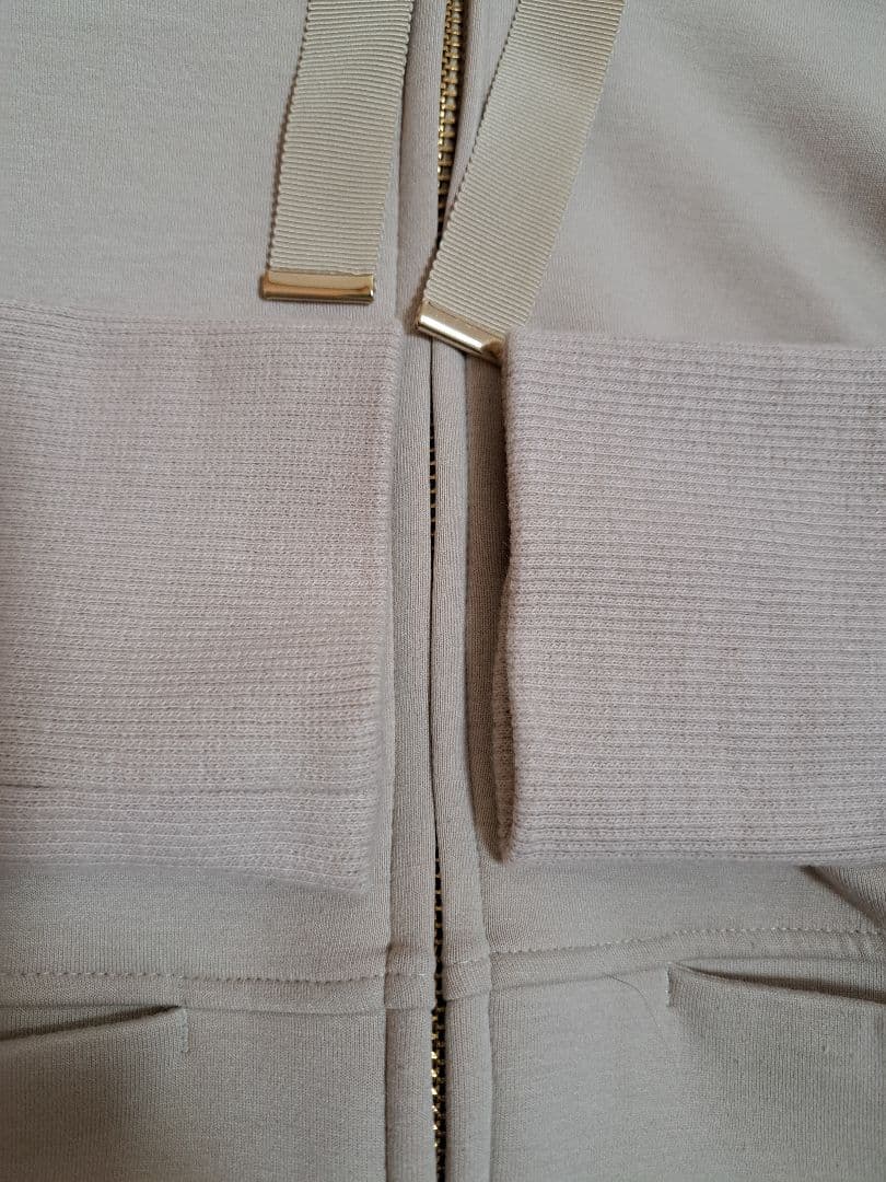 【JENNE】日本製美ラインパーカー(モカ)