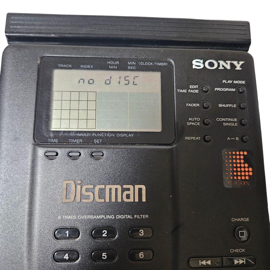 ジャンク品 SONY Discman D-350 ポータブルCDプレーヤー