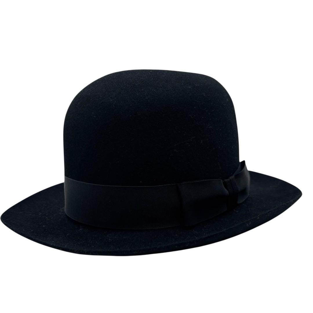 Lock & Co. Hatters チェルシー 57 M 黒 英国製 美品