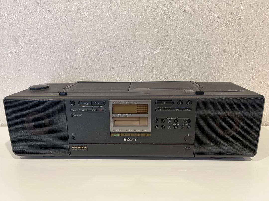 SONY CFD-K10 CDラジオカセットコーダー