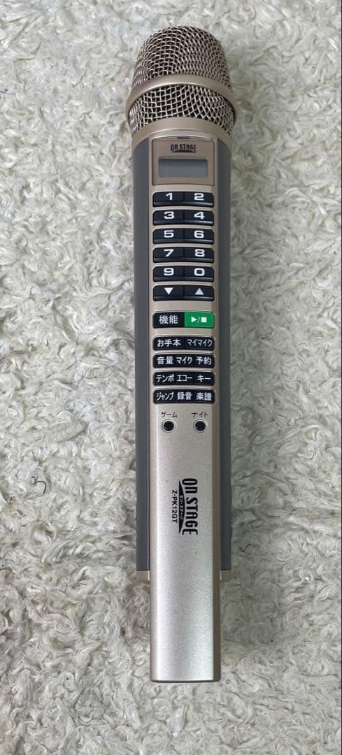 ON STAGE お家カラオケ 1230曲内蔵　Z-PK12GT