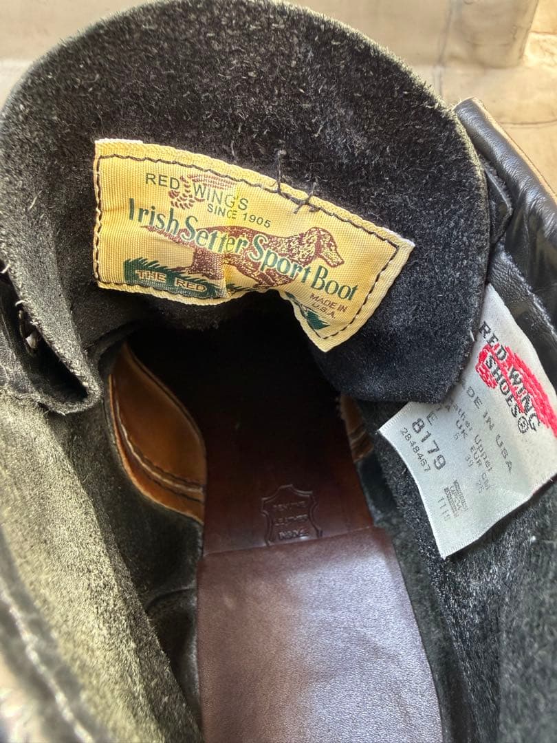 【箱付き】REDWING 8179 アイリッシュセッター USA製 7E