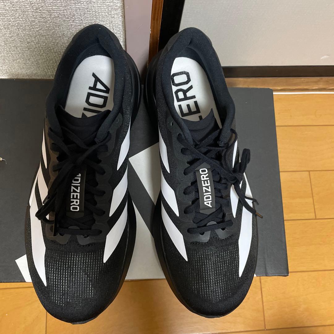 adidasアディゼロエヴォSLブラック26.0センチ