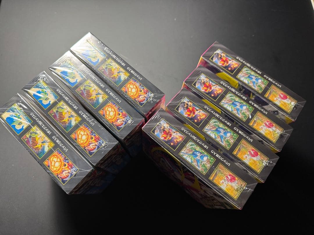 ポケモンカード　メガブレイブ　メガシンフォニア　計8boxセット　シュリンク付き