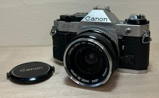 Canon AE-1 PROGRAM FD 28mm 1:3.5 フィルムカメラ