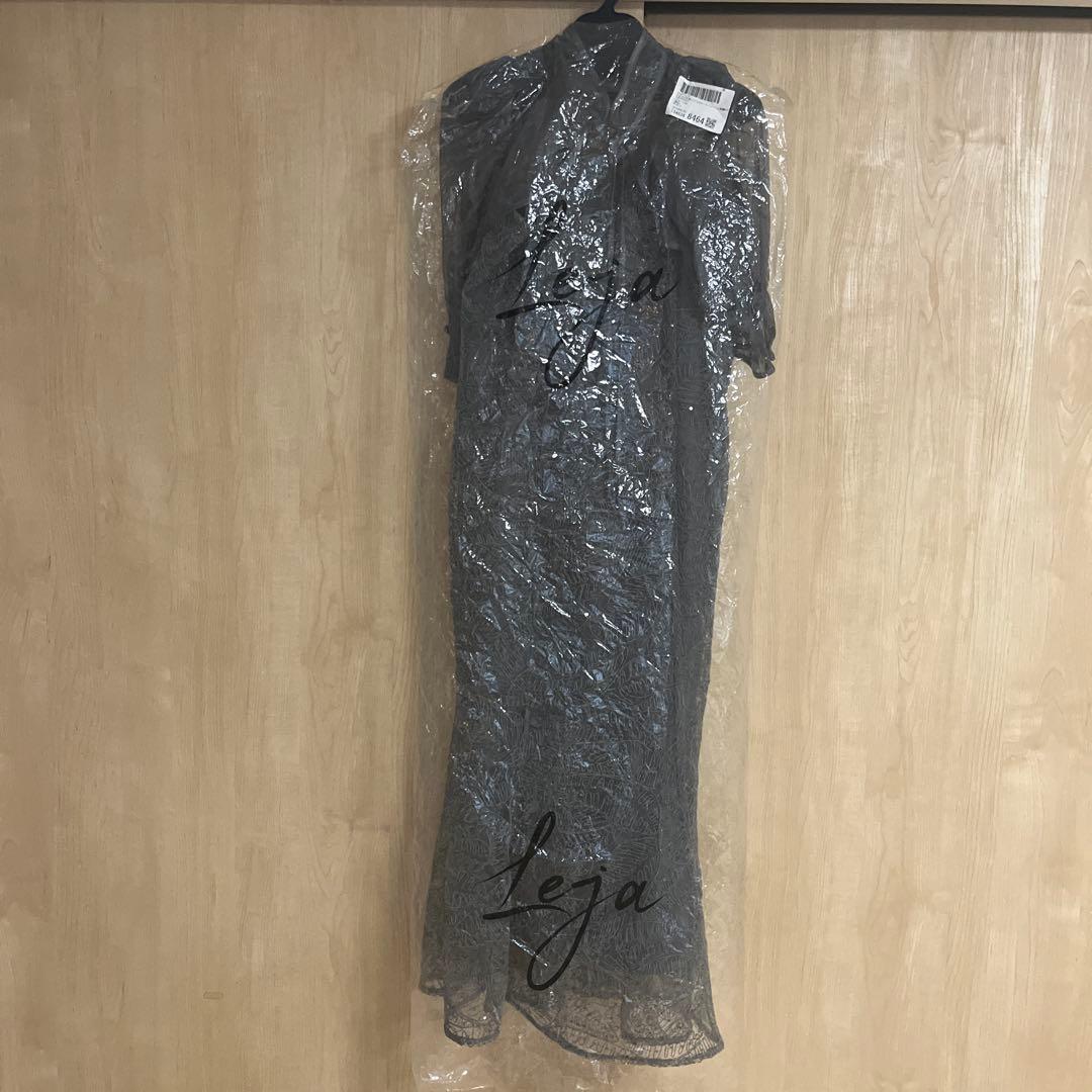 leja スパンコールボタニカルマーメイドボレロ2WAYドレス　結婚式